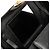 Borsa vanity box Chanel CC in pelle caviar nera Nero - vista 7