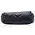Borsa Chanel 19 Flap Medium in pelle di agnello nera Nero - vista 3