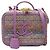 Borsa Vanity Satchel Chanel Medium Tweed CC Filigree Viola Porpora