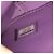 Borsa Vanity Satchel Chanel Medium Tweed CC Filigree Viola Porpora - vista 6