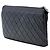Clutch Chanel Boy Zip in pelle di agnello matelassé nera Nero - vista 2