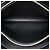 Clutch Chanel Boy Zip in pelle di agnello matelassé nera Nero - vista 4