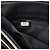 Clutch Chanel Boy Zip in pelle di agnello matelassé nera Nero - vista 5