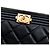Clutch Chanel Boy Zip in pelle di agnello matelassé nera Nero - vista 6