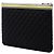 Clutch Chanel Large Quilted Nylon Fluo Boy O Case Negra Negro - vista 2
