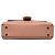 Borsa Satchel Gucci Small Dollar Calf Interlocking G Rosa - vista 3