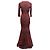 Abendkleid Roberto Cavalli Leopardenmuster Rot & Schwarz Größe IT 46 - Ansicht 3