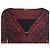 Abendkleid Roberto Cavalli Leopardenmuster Rot & Schwarz Größe IT 46 - Ansicht 4