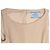 Ärmelloses Prada Shiftkleid aus Virgin Wool in Tan Größe IT 46 Beige - Ansicht 4