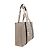 Chloé Borsa Tote Chloe Woody Beige & Nero - vista 2