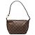 Borsa a tracolla Louis Vuitton Damier Ebene Illovo PM marrone