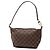 Borsa a tracolla Louis Vuitton Damier Ebene Illovo PM marrone - vista 2