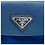 Borsa a tracolla Prada Tessuto con finiture in Saffiano blu - vista 5