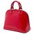 Borsa Louis Vuitton Monogram Vernis Alma PM rossa Rosso - vista 2