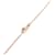 Gold Hermès Gold Plated and Enamel Eileen Pendant Necklace Golden  - view 3