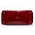 Borsa Satchel Gucci Large Microguccissima in vernice rossa Rosso - vista 3