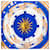 Sciarpa in seta Hermès Astrologie Forever 90 blu  - vista 4