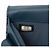 Lange Chanel CC gesteppte Lammfell Classic Flap Geldbörse in Blau - Ansicht 7