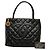Tote Chanel Caviar Medallion nero - vista 7