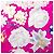 Rosa Hermès Fleurs et Raisins Seidentuch 90 Scarves Pink - Ansicht 3