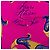 Rosa Hermès Fleurs et Raisins Seidentuch 90 Scarves Pink - Ansicht 4