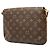 Borsa a tracolla Louis Vuitton Monogram Musette Tango con tracolla corta marrone - vista 2