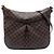 Borsa a tracolla Louis Vuitton Damier Ebene Bloomsbury GM marrone