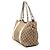 Bamboo Gucci Libeccio Tote aus mittelgroßem GG Canvas in Beige - Ansicht 2