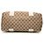 Bamboo Gucci Libeccio Tote aus mittelgroßem GG Canvas in Beige - Ansicht 3