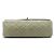 Borsa a tracolla Chanel Reissue 2.55 Double Flap in Caviar trapuntato verde - vista 3
