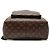 Zaino Louis Vuitton Monogram Macassar Josh marrone - vista 3