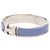 Bracciale Hermès Clic H stretto in smalto blu PM - vista 2