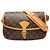 Borsa a tracolla Louis Vuitton Monogram Sologne marrone