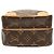 Borsa a tracolla Louis Vuitton Monogram Amazone marrone - vista 3