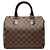 Borsa Boston Louis Vuitton Damier Ebene Speedy 25 marrone