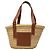Borsa Tote LOEWE Small Raffia Anagram beige