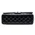 Borsa a tracolla Chanel Maxi Classic Patent Double Flap nera Nero - vista 3