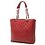 Tote Verticale Chanel Caviar Rosso - vista 2