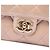 Borsa Chanel Medium Quilted Aged Calfskin Perfect Edge Flap Beige - vista 5