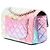 Mini Borsa a Spalla Reissue 2.55 Single Flap 224 in Capra Trapuntata Stropicciata Multi Chanel Rainbow Multicolore - vista 2