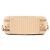 Borsa a tracolla Chanel Small Quilted Lambskin Coco Boy Gold D'oro - vista 3