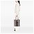 Tote verticale a righe in E-Canvas con monogramma TB Burberry marrone - vista 6