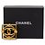 Spilla quadrata Chanel CC placcata oro D'oro - vista 4