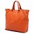 Borsa Tote Convertible Aperta Prada Vitello Daino Arancione - vista 2