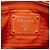 Borsa Tote Convertible Aperta Prada Vitello Daino Arancione - vista 6