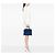 Borsa a mano satchel Prada Saffiano Cuir Double Zip Top Handle Blu - vista 6