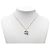 Collana con pendente Camellia Chanel CC placcato oro D'oro - vista 6