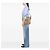 Borsa LOEWE in tela Anagram beige - vista 7