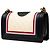 Chanel Old Medium Multicolor Quilted Lambskin Crest Boy Flap Umhängetasche weiß - Ansicht 2