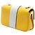 Borsa a tracolla Fendi Mini Bicolor Nappa Apolo Chain Baguette gialla Giallo - vista 2